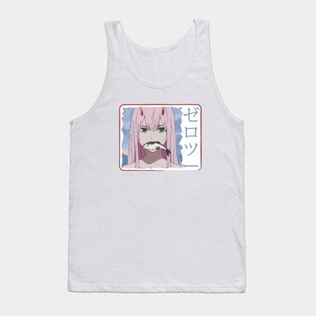 Zero Two Tank Top by Koburastyle